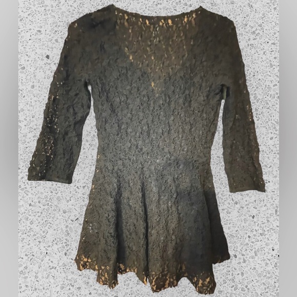 Free People Lace Button up shirt (small) - Picture 4 of 4